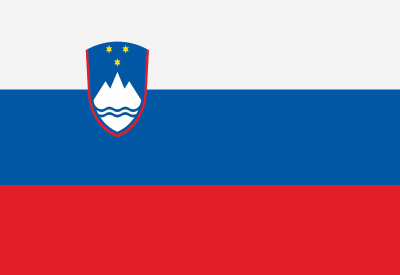 Настольный флажок Словении Настольный флажок Словении